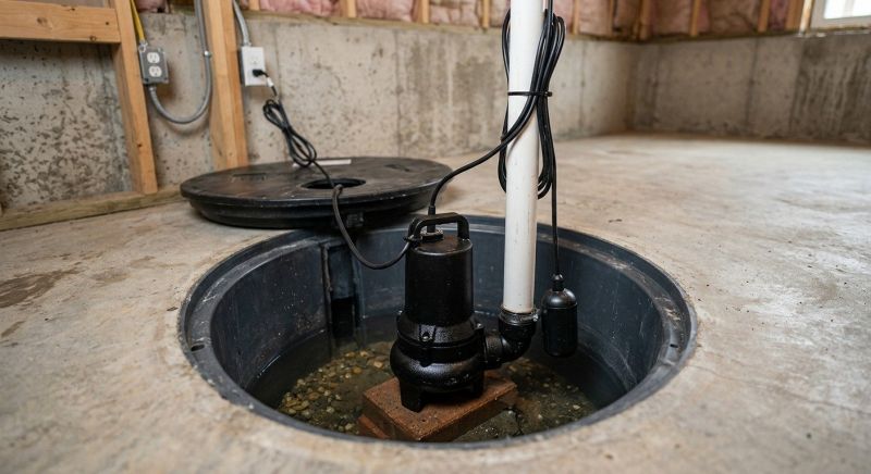 Basement Drainage Installation in Boston, MA