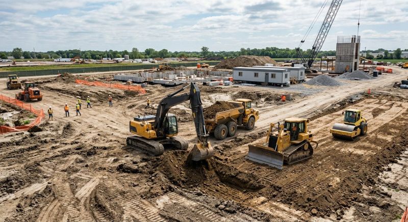Commercial Site Preparation in Katy, TX