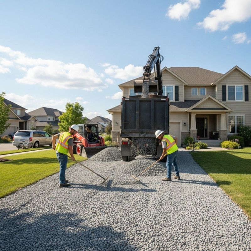 Stone Driveway Installation