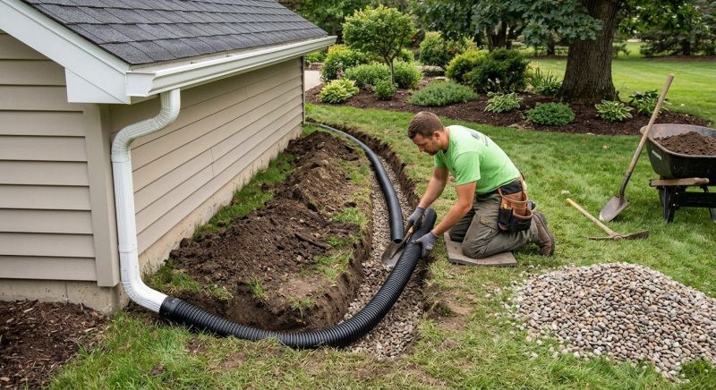 Drainage Trench Installation in Salt Lake City, UT