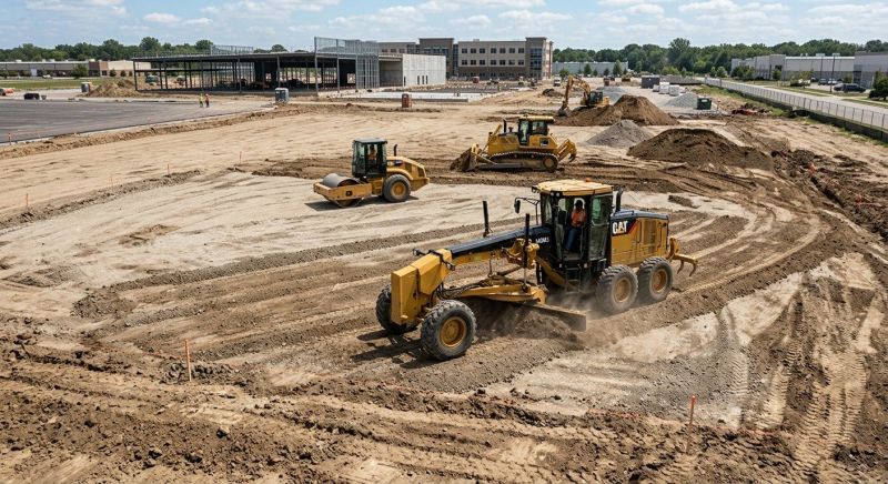 Parking Lot Gravel Repair in Gwinnett County, GA