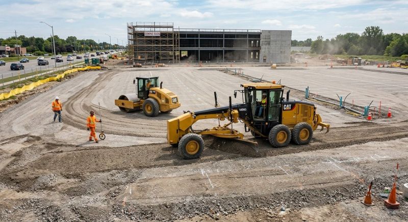 Parking Lot Leveling in Gainesville, GA
