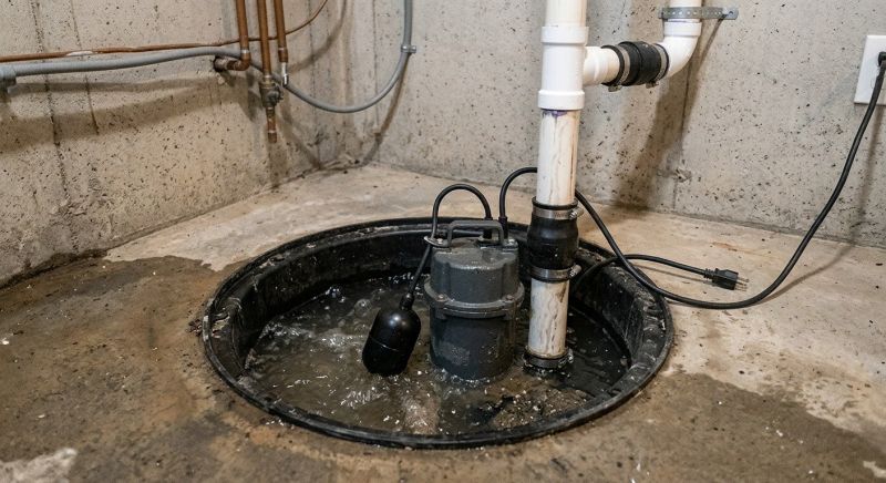 Sump Pump Plumbing in Manchester, NH