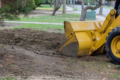 Yard Sloping in Atlanta, GA